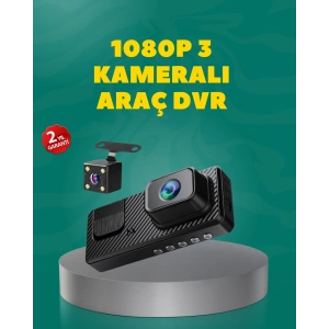 Full Hd 1080p Araç Kamerası | Gece Görüşlü, Döngü Kayıt Ve Geri Görüş