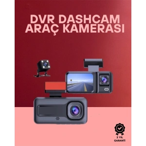 G-sensör, Hareket Algılama Ve Döngüsel Kayıt Özellikli 3lü Kamera Güvenlik Sistemi