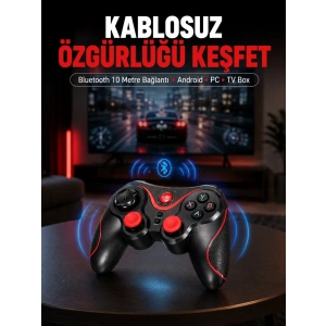 Gelişmiş Kontrol Hassasiyeti Sunan Kablosuz Bluetooth Oyun Kolu