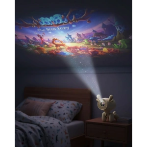 Geyik Tasarımlı Akıllı Projeksiyon 4k Destekli 500 Ansı Lümen