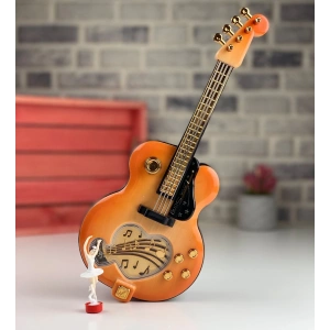 Gitar Görünümlü Nostaljik Müzik Kutusu