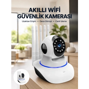 Güvenlik Kamerası Antenli Gece Görüşlü Sensörlü Harekete Duyarlı Yeni Nesil