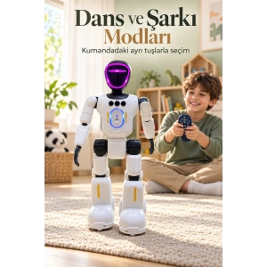Hareket Sensörlü Robot Oyuncak Elle Yönlendirme Özellikli