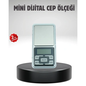 Hassas Tartım İçin Dijital Cep Terazisi Sayma Modlu