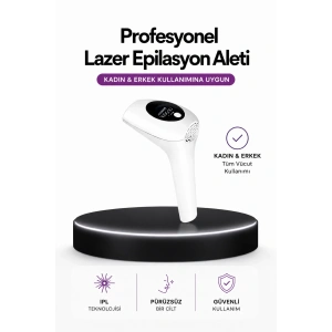 Ipl Teknolojili Erkek Ve Kadın Kullanımına Uygun Lazer Epilasyon Cihaz