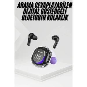 Kablosuz Dijital Göstergeli Powerbanklı Ios Ve  Android Uyumlu  Kulaklık
