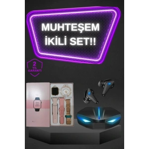 Kadınlar İçin Dokunmatik Ekran Akıllı Saat Ve  Kablosuz Bluetooth Kulaklık Anc Özelliği