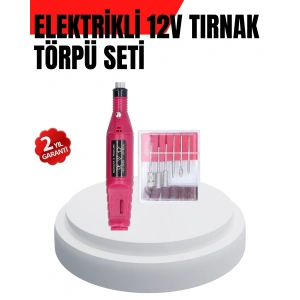 Kalem Tipi Sessiz Manikür Pedikür Cihazı