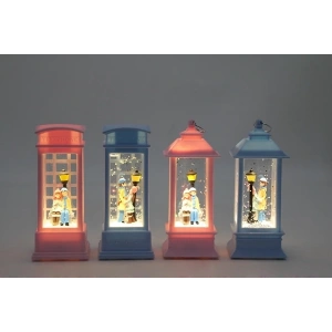 Kış Masalı Işıklı Kar Küresi Alk3394