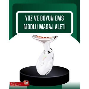 Led Işık Destekli Kırışıklık Karşıtı Yüz Bakım Aleti