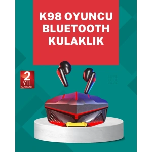 Led Işıklı Kablosuz  Kulaklık Ergonomik Tasarım