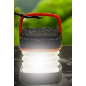 Led Lamba Kamp Lambası Hafif Taşınabilir Şarj Süreli Akordeon El Fenerli