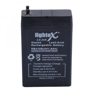 Lightex Lt-418 4v 1.8ah Işıldak Fener Aküsü