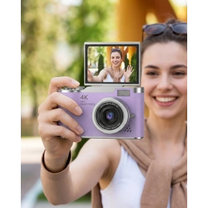 Lk007 Fotoğraf Makinesi Mor