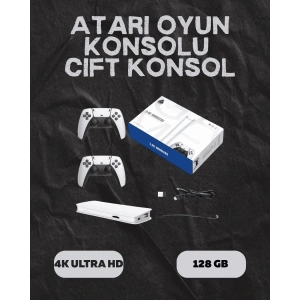 M15 Retro Konsol – 20.000 Oyunlu, Çift Gamepadli, 4k Hdmı