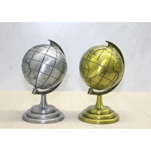 Metal Dünya Küre Alk3471