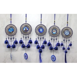 Metal Nazar Boncuğu Çan Alk3491