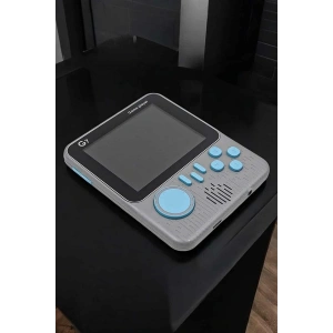 Mini Atari El Atarisi 3.5 İnç Ekran Çift Konsol 666 Adet Retro Oyun Gameboy El Atarisi