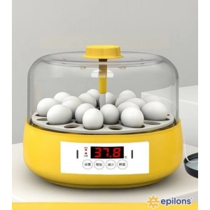 Mini Otomatik Ev Tipi Kuluçka: Papağan Bıldırcın Kuluçka Makinesi 18li Yumurtalı Mx-18