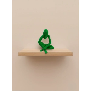 Minimal İnsan Figürü Biblo Yeşil Ev Ve Ofis Dekoru