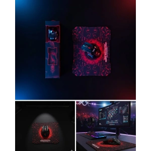 Mouse Seti Rgb Aydınlatmalı 7 Fonksiyon Tuşlu Yüksek Performans