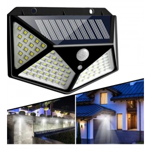 P-128 Solar Panelli Led Dış Mekan Bahçe Ve Sokak Aydınlatması