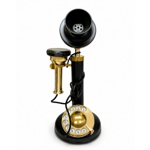 Pirinç Nostaljik Masa Telefonu Af922