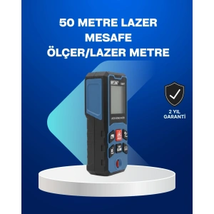 Profesyonel Lazer Metre Hassas Ölçüm Ve Dijital Ekran
