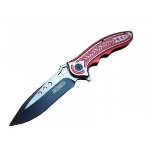 Rd T60a Kamp Çakı 20 Cm - Kırmızı Sap, Otomatik, Kemerlikli