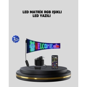 Rgb Led Panel Renkli Işık Efektli Dekoratif Aydınlatma