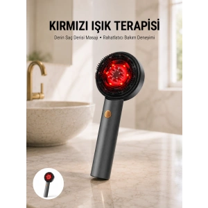 Saç Büyüme Destekleyici Elektrikli Masaj Tarak Yağ Aplikatörlü Yeni Nesil