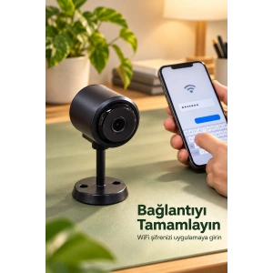 Silindirik Gövdeli Telefon Bağlantılı Kamera