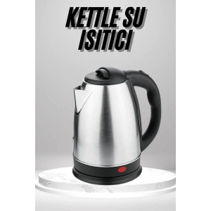 Su Isıtıcı 220 - 240 V Paslanmaz Çelik Kettle Uzun Ömürlü 2000 Watt