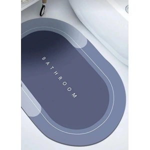 Süper Su Emici Kaymaz Tabanlı Banyo Paspası ( 40x60 )cm