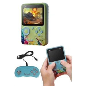 Televizyona Bağlanan Çift Joystick Taşınabilir Klasik Retro Oyunlu