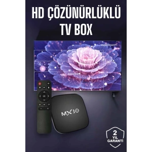 Tv Box Android Uyumlu 4 Çekirdekli Wifi Bağlantılı 4k