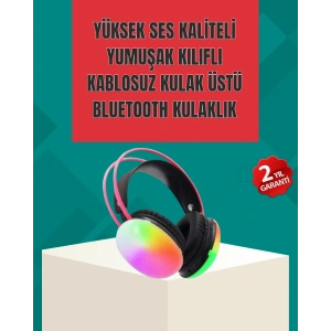 Type-c Şarjlı Rgb Işıklı Bluetooth  Kulaklığı