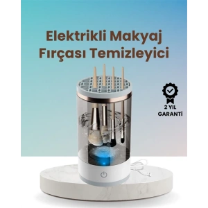 Usb Şarjlı Derin Temizlik Makyaj Fırçası Yıkama Makinesi