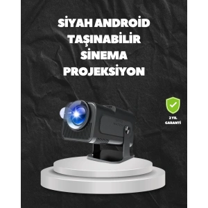Wifi6 Ve Bluetooth 5.0 Teknolojili Kablosuz Bağlantı Özellikli Projektör