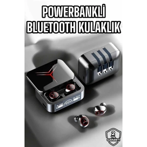 Yeni Nesil Powerbankli Bluetooth Bağlantılı Kablosuz Kulaklık