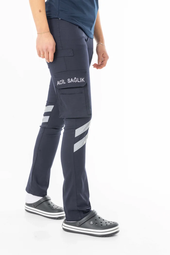 112 Acil Tıp Teknisyeni Pantolon Unisex Lacivert (ATT003)