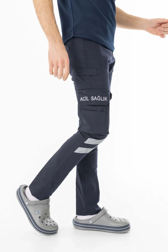 112 Acil Tıp Teknisyeni Pantolon Unisex Lacivert (ATT003)