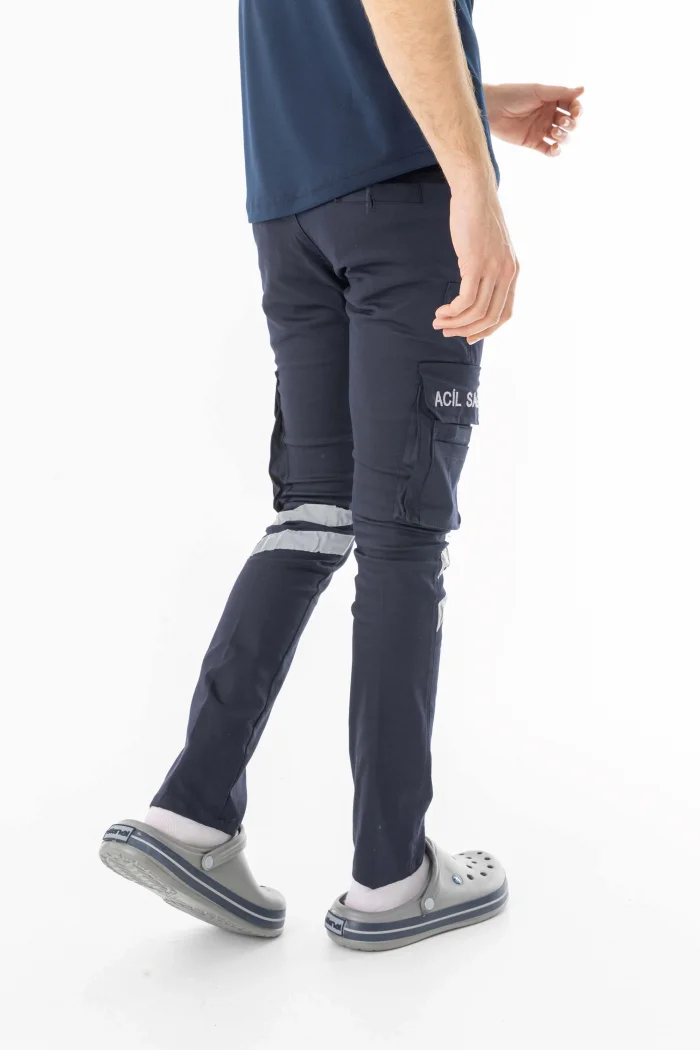 112 Acil Tıp Teknisyeni Pantolon Unisex Lacivert (ATT003)