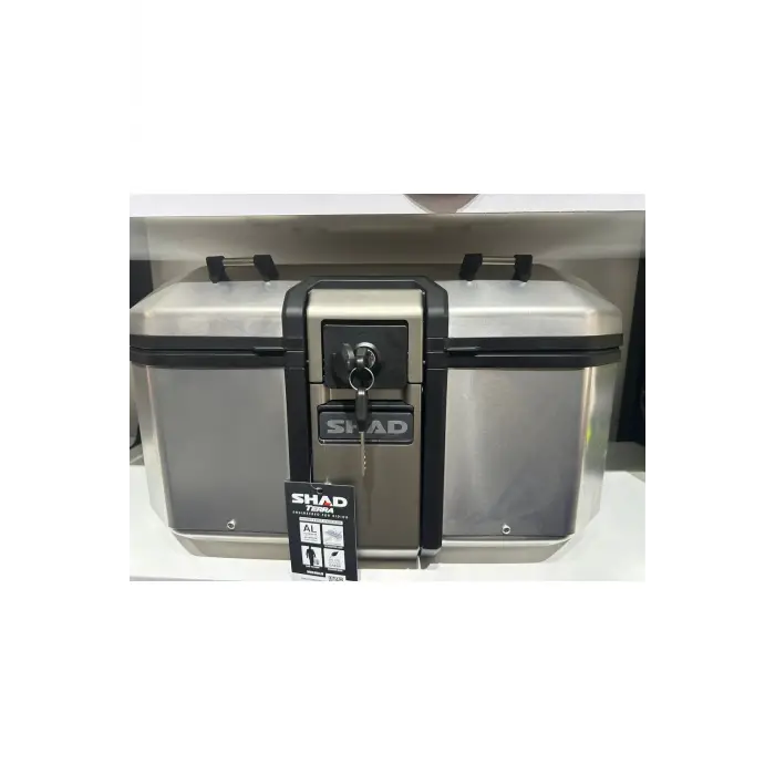 SHAD Çanta Tr-55 Terra Alüminyum Silver + Bağlantı Tablası