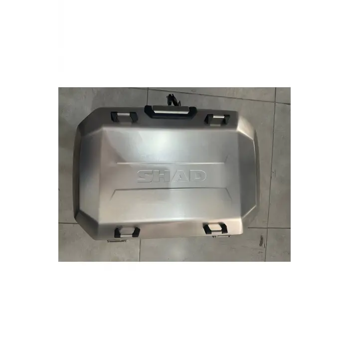SHAD Çanta Tr-55 Terra Alüminyum Silver + Bağlantı Tablası
