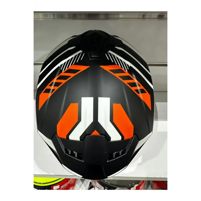 KASK SWAY SW-865 MAT GREY/ORANGE GÜNEŞ GÖZLÜKLÜ