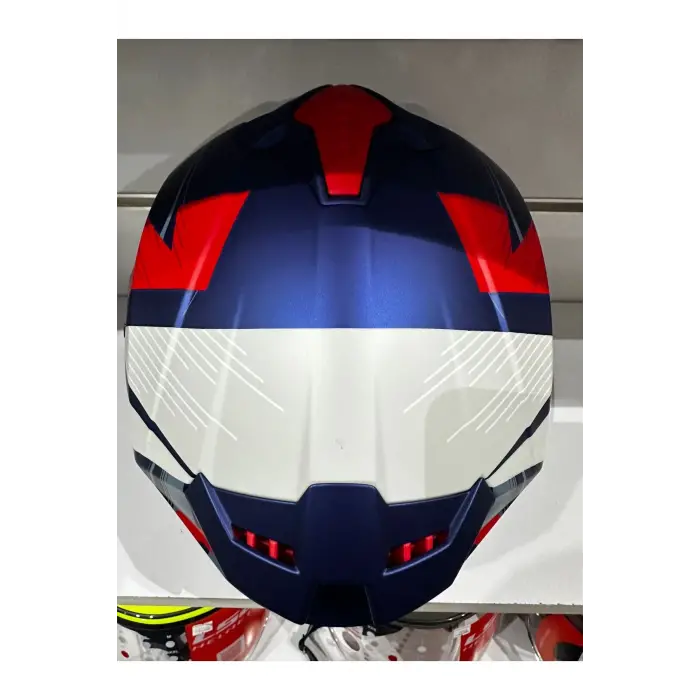 KASK SWAY SW-865 ST BLUE/RED GÜNEŞ GÖZLÜKLÜ