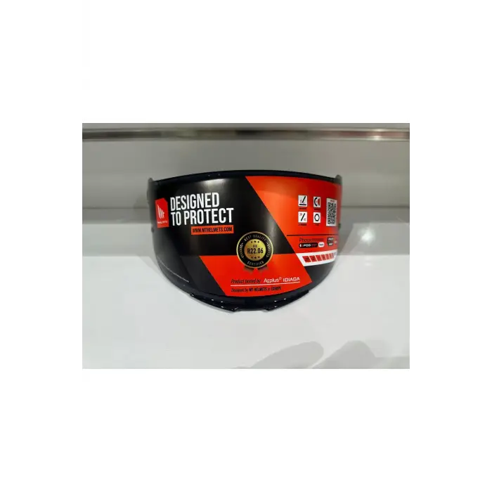 KASK CAMI MT V-14B SİYAH REVENGE 2 S 22,06 YENİ NESİL (SMOKED)