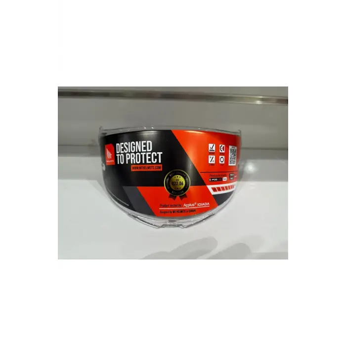 KASK CAMI MT V-14B ŞEFFAF REVENGE 2 S 22,06 UYUMLU YENİ NESİL (CLEAR)