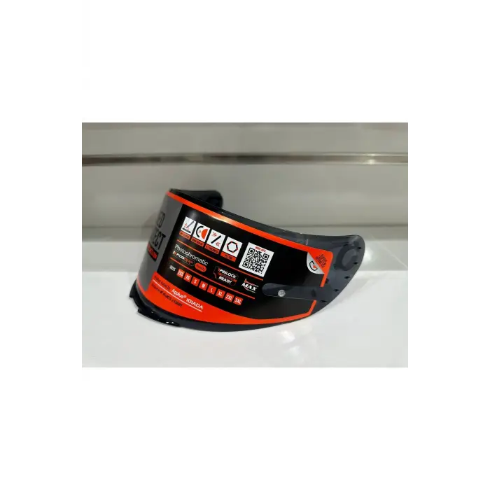 KASK CAMI (VİZÖR) MT V-14 DARK (KOYU SİYAH) (BLADE-2 TARGO-REVENGE-2)